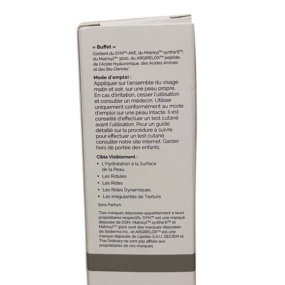 The Ordinary - "Buffet" Multi-Technology Peptide Serum 30 mL - Picture 3 of 5